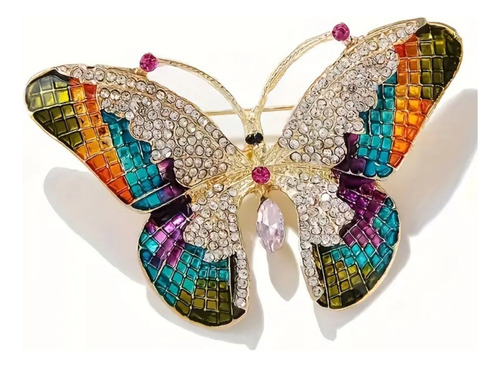 Broche Elegante Para Fiestas Amarillo