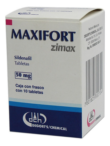 Maxifort Tabletas 50 Mg Con 10 Tabletas