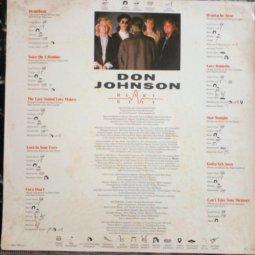 Lote Division Miami 4 Discos Vinilos Lp Don Johnson Estándar