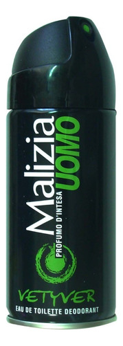 Desodorante Malizia Uomo Vetyver 150ml - Original