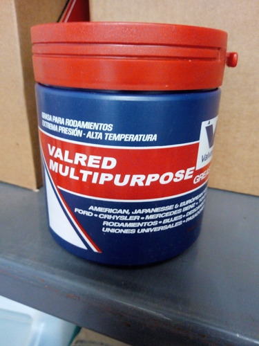 Grasa Valvoline Multipropósito Valred Ep2 500gr