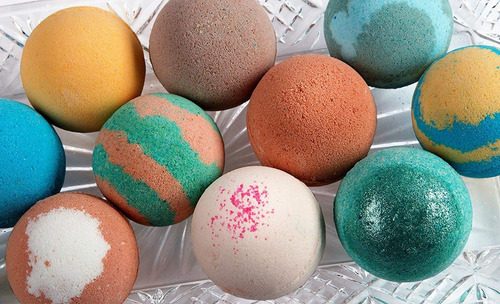 Las Bombas De Kay Set De Baño De Regalo Fizzies - 12 Pack -