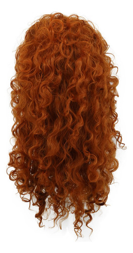 Peluca De Cabello Sintético Yuehong Desconocido Tono Pelirrojo Con Base De Tamaño M