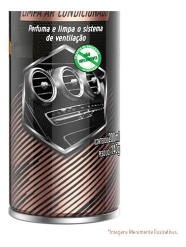 Kit 12un Limpa Ar Condicionado Automotivo Mp10 Mundial Prime