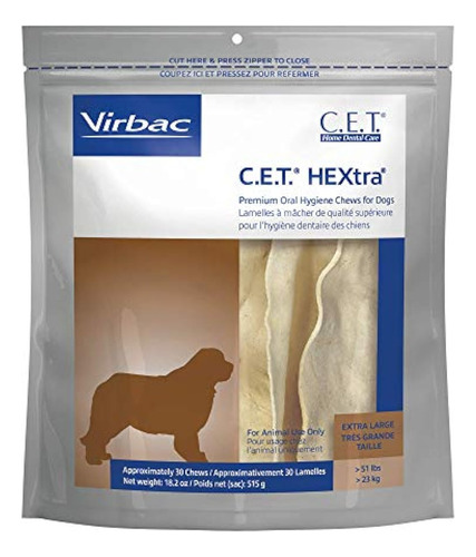 Virbac, C.e.t. Masticables Para La Higiene Bucal De Perros