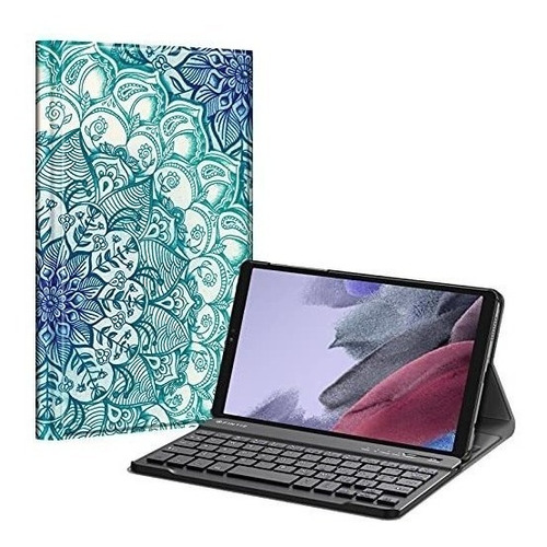 Funda + Teclado Para Samsung Tab A7 Lite 8.7 Fintie Esmerald