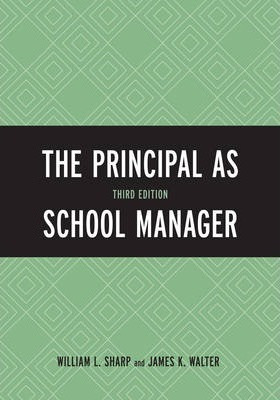 Libro The Principal As School Manager - William L. Sharp