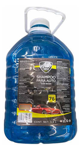 Jabón Shampoo Para Auto Drive Con Cera  3.78 **envio Gratis*