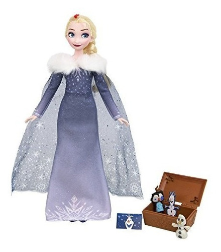 Frozen Muñeca Aventura De Olaf Elsa Hasbro C3381-e