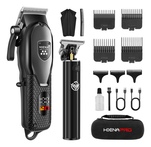 Hiena Pro - Juego De Cortapelos Profesional Para Hombres, Ki
