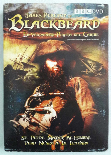 Dvd Blackbeard El Verdadero Pirata Del Caribe