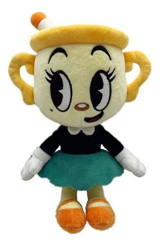 Cuphead Ms. Chalice Peluche Muñeca Juguete Cumpleaño Regalo