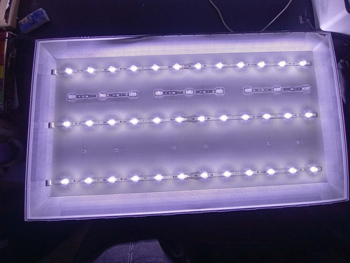 Seis Tiras De Leds Samsung Un50au7000gczb