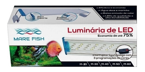 Imagem 5 de 5 de Luminária De Led 12w - 50a60cm - 3 Cores - Bivolt