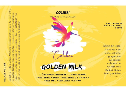 Golden Milk Colibri