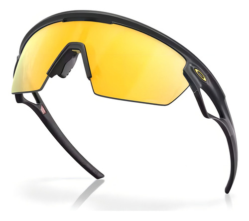 Óculos de Sol Oakley Sphaera Matte Carbon Lentes Prizm 24k Polarizada OO9403-0436