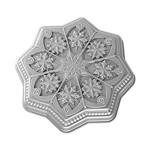 Nordic Ware Sweet Snowflakes - Sartén Para Galletas (diseño