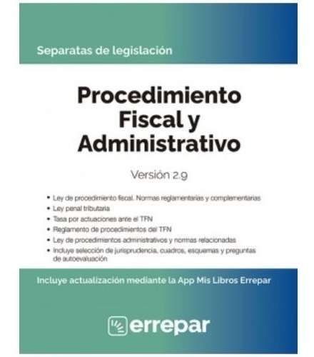 Ley Procedimiento Fiscal Separata + Explicado Y Comentado
