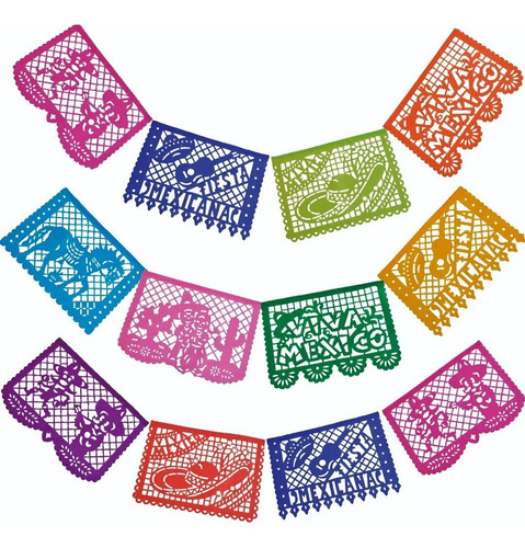 Imagen 4 de 5 de Papel Picado - Enramada Charrería En Papel