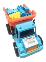 Comprar Camion Duravit Volcador Con Bloques Color Multicolor Personaje Volcador