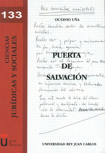 Puerta De Salvacion, De Uña, Octavio. Editorial Dykinson, Tapa Blanda, Edición 1 En Español, 2011