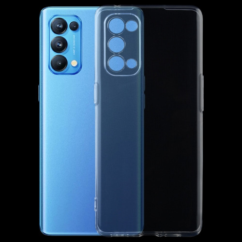 Funda Protectora Suave De Tpu Transparente Para Oppo Reno5 P
