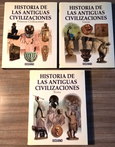 Historia De Las Antiguas Civilizaciones - Oceano (3 Tomos)