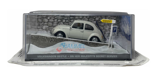 Miniatura Volkswagen Beetle (fusca)  James Bond  1/43
