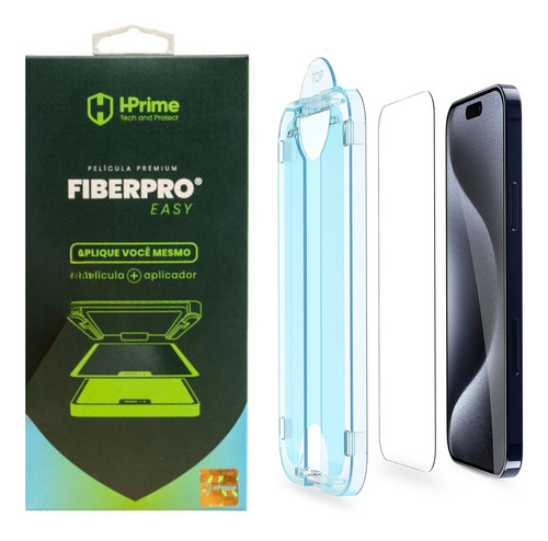 Película Hprime Fiberpro Easy Para iPhone 15 Pro Max 6.7 5g