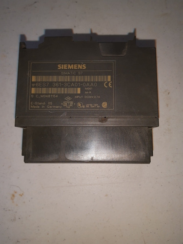 6es7361-3ca01-0aa0 Siemens (Usado)