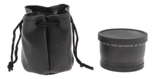 Imagen 2 de 7 de Teleobjetivo De Aumento 2x De 58 Mm Para Las Cámaras Canon