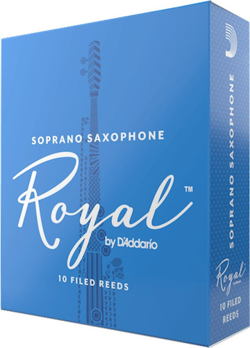 Rico Royal Daddario Rib1025 Caña 2,5 Saxo Soprano Pack X 10