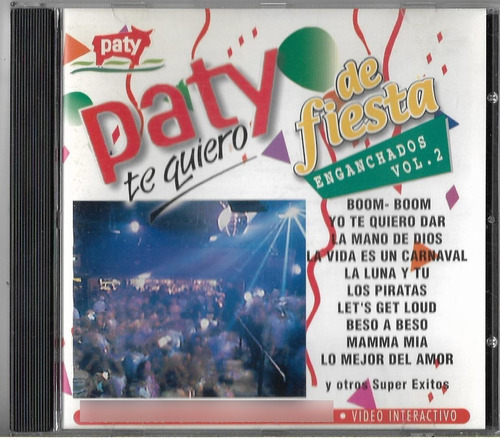 Paty Te Quiero De Fiesta Cd Original