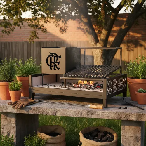 ゴジータ:BR チライ:BR セット Churrasqueira Parrilla Argentina- Chroma- Time Personalizado