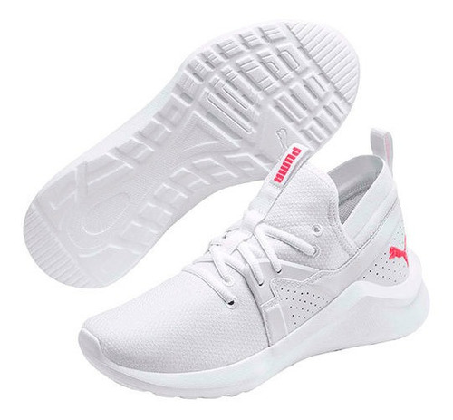 Tenis Puma 19309301 Para Mujer Talla 23 Al 26 Blanco E2