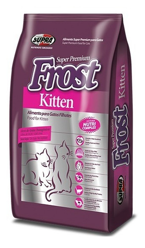 Ração Super Premium Frost Gato Filhote 7,5kg + 1kg Grátis