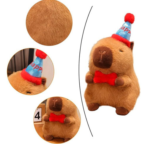 Peluche Capibara Extra Suave Capybara Plushie Toys