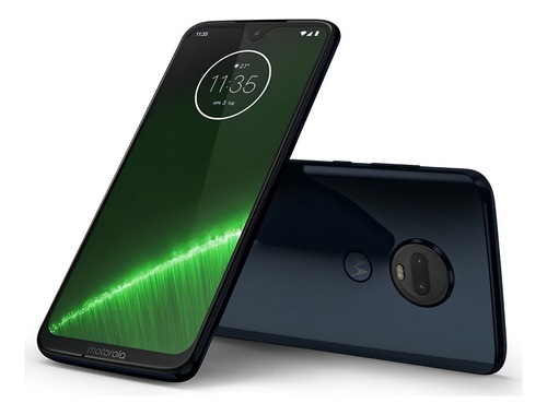 Moto G7 Plus Dual SIM 64 GB índigo 4 GB RAM - Excelente (Recondicionado)