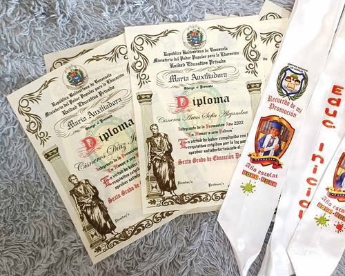 Diplomas En Pergamino Italiano 33x48 Base 230gr