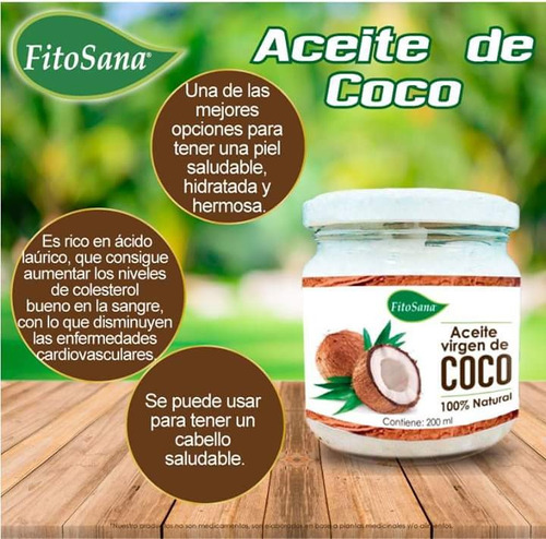 Aceite Virgen De Coco 200grms.
