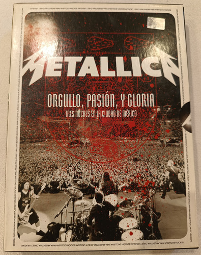 Metallica Orgullo Pasion Y Gloria En Mexico 2cd 2dvd