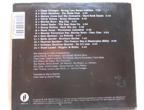 Artistas Varios - The Roots Of Acid Jazz - Cd Usado Estándar (Usado)