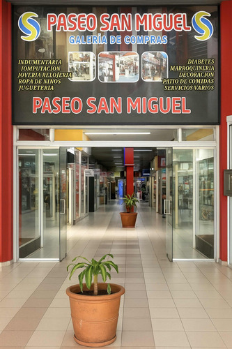 Alquiler De Local En Galería Paseo San Miguel