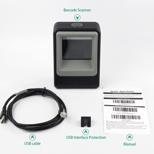 Barcode Scanner Alacrity 8200dw Omnidirectional 1d/2d Usb