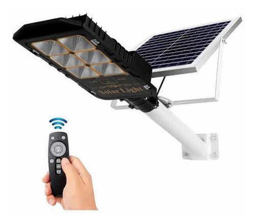Lámpara Luminaria Led Solar Alumbrado Publico 200w
