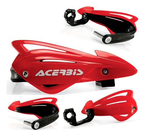 Cubre Manos Acerbis Tri Fit 4 Formas De Colocacion Motodelta