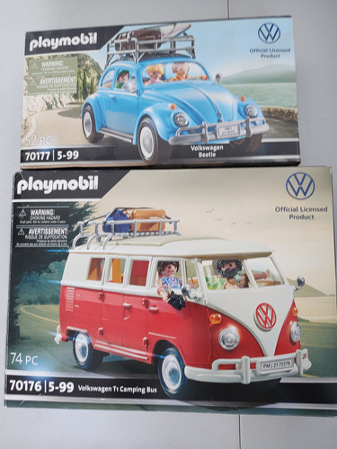 Playmobil Combi 70176 Y Vocho70177