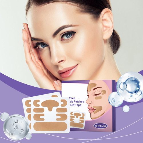 Cinta De Estiramiento Facial Z Patches Antiarrugas Mult 3011