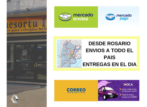 Imagen 4 de 4 de Pasarueda Guardaplast Derecho Renault Kangoo 2008 A 2013