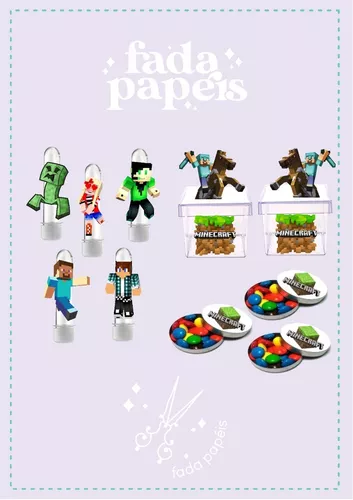 Kit Papel Digital Minecraft